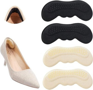 OKGL Heel Grip Inserts – Anti-Slip Blister Prevention Cushions, 2 Pairs