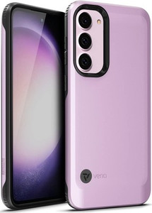 Samsung Galaxy S23 Plus Dual Layer Shockproof Case - Purple/Black