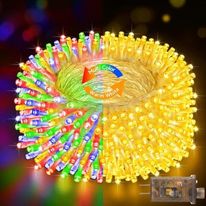 Heceltt 115FT Color Changing LED String Lights – 350 LEDs, 8 Modes, Timer