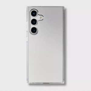 Heyday Samsung Galaxy S24 Mirror Case – Slim Dual-Layer Glossy Cover