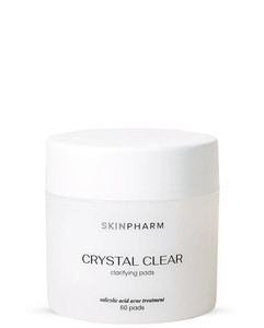 Skin Pharm Crystal Clear Clarifying Pads 60ct - 2% Salicylic Acid Treatment