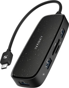 7-in-1 USB-C Docking Station – 4K HDMI, 87W PD, SD/TF & USB 3.0 Hub
