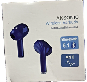 True Wireless ANC Earbuds Bluetooth 5.1 Touch Control Wireless Charging Navy