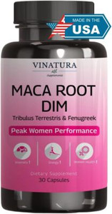 Maca Root & DIM Capsules for Women – Hormone Balance & Menopause Support