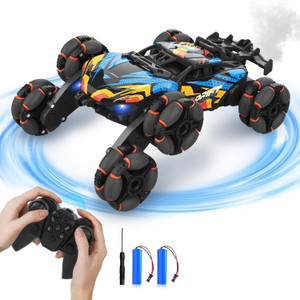 6WD RC Stunt Drift Car with 360° Rotation & Spray – 2.4GHz Remote Control
