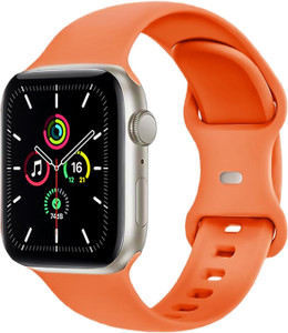 Silicone Sport Band for Apple Watch 38mm 40mm 41mm - Series 9 8 7 SE Soft Strap