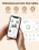 iDPRT Mini Portable Bluetooth Sticker Printer with Thermal Paper Roll