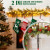 RGJ 6-Pack Christmas Stocking & Garland Mantle Hangers – Adjustable, No-Drill