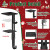 RGJ 6-Pack Christmas Stocking & Garland Mantle Hangers – Adjustable, No-Drill