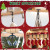 RGJ 6-Pack Christmas Stocking & Garland Mantle Hangers – Adjustable, No-Drill