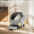ZLAFM Smart Self-Cleaning Cat Litter Box – App Control, Multi-Cat, 11L Bin