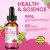 Magnesium Liquid Drops 8-in-1 Complex – Raspberry, 3-Pack (3oz Each)