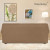 Easy-Going Stretch Sofa Slipcover – Camel Check Jacquard, 60–81 In.