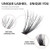 VYRILA 240pc DIY Lash Clusters 8-16mm C Curl 3D Wispy Faux Mink Extensions