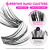Caelymine DIY D Curl Cluster Lash Extension Kit with Glue & Applicator