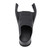 Alomejor Freediving Fin Foot Pocket L EU 43-44 TPE Non-Slip Black