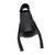 Alomejor Freediving Fin Foot Pocket L EU 43-44 TPE Non-Slip Black