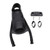 Alomejor Freediving Fin Foot Pocket L EU 43-44 TPE Non-Slip Black
