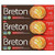 Breton Original Sea Salt Crackers 3-Pack 21 oz – Non-GMO Kosher Snack