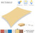 Garden Expert 13'x19' Rectangle Sand Shade Sail – 185GSM HDPE UV Block