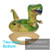 FindUWill 65" Dinosaur Inflatable Snow Tube - Heavy-Duty Double-Layer PVC Sled