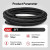 EVIL ENERGY 6AN Black Braided Fuel Line 5 FT – 750 PSI CPE Hose