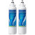 QVGQW LG LT800P Refrigerator Water Filter Replacement 2-Pack