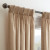 Waverly Serendipity Pinch Pleat Light Filtering Curtain Panel 25x95 Linen