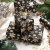 WRAPAHOLIC Black & Gold Snowflake Embossed Kraft Wrapping Paper 16.5ft Roll