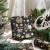 WRAPAHOLIC Black & Gold Snowflake Embossed Kraft Wrapping Paper 16.5ft Roll