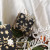 WRAPAHOLIC Black & Gold Snowflake Embossed Kraft Wrapping Paper 16.5ft Roll