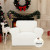 Easy-Going Cream Check Jacquard Stretch Chair Slipcover 25-32 Inch