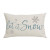 WENIANRU Let It Snow Blue Lumbar Pillow Cover 12x20 – Snowflake Word Art