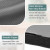 baibu 4-Pack Memory Foam Bench Stool Cushions 18x9.5 – Non-Slip Black