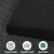 baibu 4-Pack Memory Foam Bench Stool Cushions 18x9.5 – Non-Slip Black