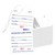 TQQBUU Numbered Baggage Claim Check Tags 001–1000 w/ Transfer Tape & Stub