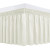 Biscaynebay Ivory King & Cal King Bed Skirt – 15" Drop Wrap-Around