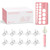 Nuliie Silicone Breast Pump Flange Insert Kit – 13–21mm, 10-Piece, 24mm Shield