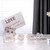 MALACHI Acrylic Cat Memo Holder Stand – Cute Clear Desk Decor, 2x2x2 in