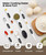 Bananabay 8-Piece Magnetic Measuring Spoons Set – 304 Stainless Steel with Leveler