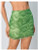 Verdusa Women's Green Geometric Mesh Maxi Pencil Skirt – High Waist