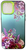 FunYudas iPhone 12 Pro Max Purple Floral Hard Shockproof Case - Green