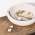 Shelf & Nook Travertine Stone Decorative Bowl – 7.8in Handcrafted Catchall