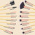 DUAIU 16-Piece Eyeshadow Brush Set – Bamboo Handle with Pink Travel Bag