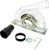 QWORK Angle Grinder Dust Shroud 4"-5" Clear Polycarbonate Cover – Like New
