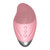 Farsaw 2-in-1 Silicone Facial Cleansing Brush with Heated Eye Massager – Pink
