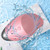 Farsaw 2-in-1 Silicone Facial Cleansing Brush with Heated Eye Massager – Pink