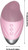Farsaw 2-in-1 Silicone Facial Cleansing Brush with Heated Eye Massager – Pink