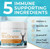 Juvenon Immune Wellness – Beta D-Glucan, Quercefit & Chelated Zinc 30 Caps