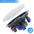 Herdio 4" Flush Mount Bluetooth Ceiling Speakers Pair – 160W (Open Box)
